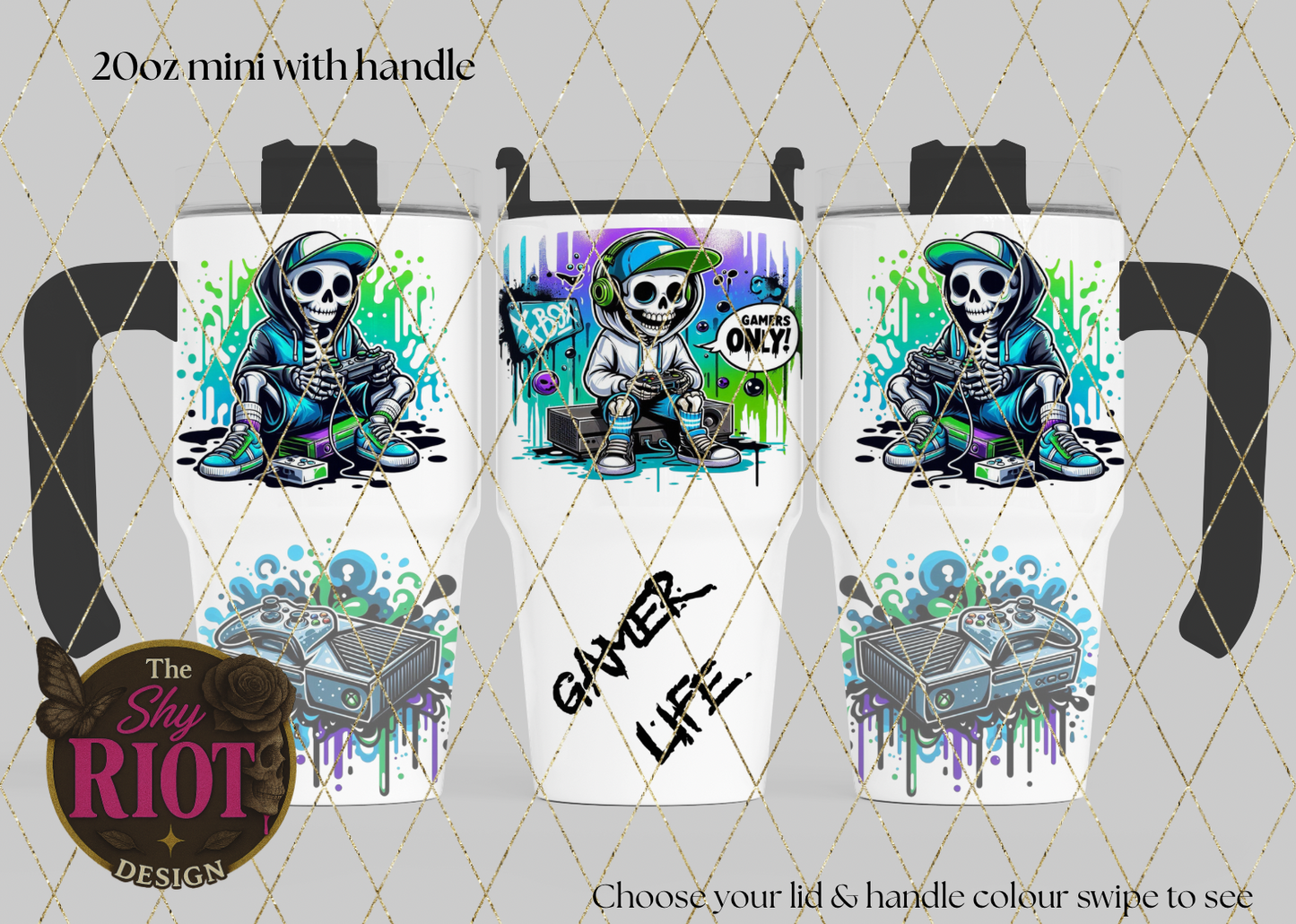 20oz mini with handle - Gamer Life