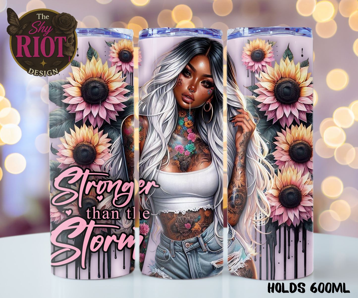 20oz Tumbler - Stronger Than The Storm