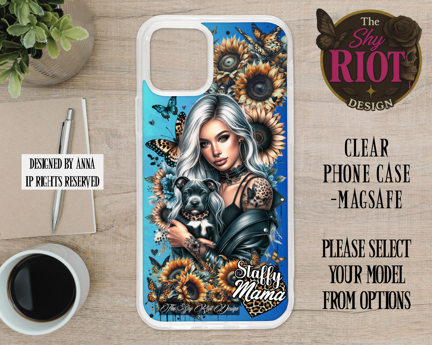 Staffy Mama - MagSafe Phone Case