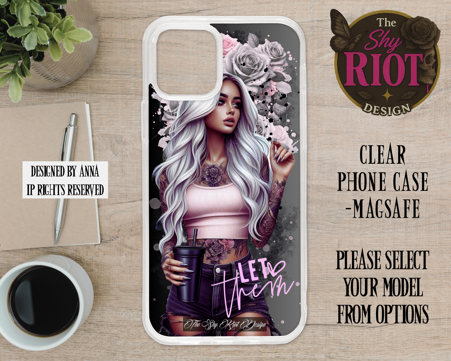 Let Them Baddie - MagSafe Phone Case