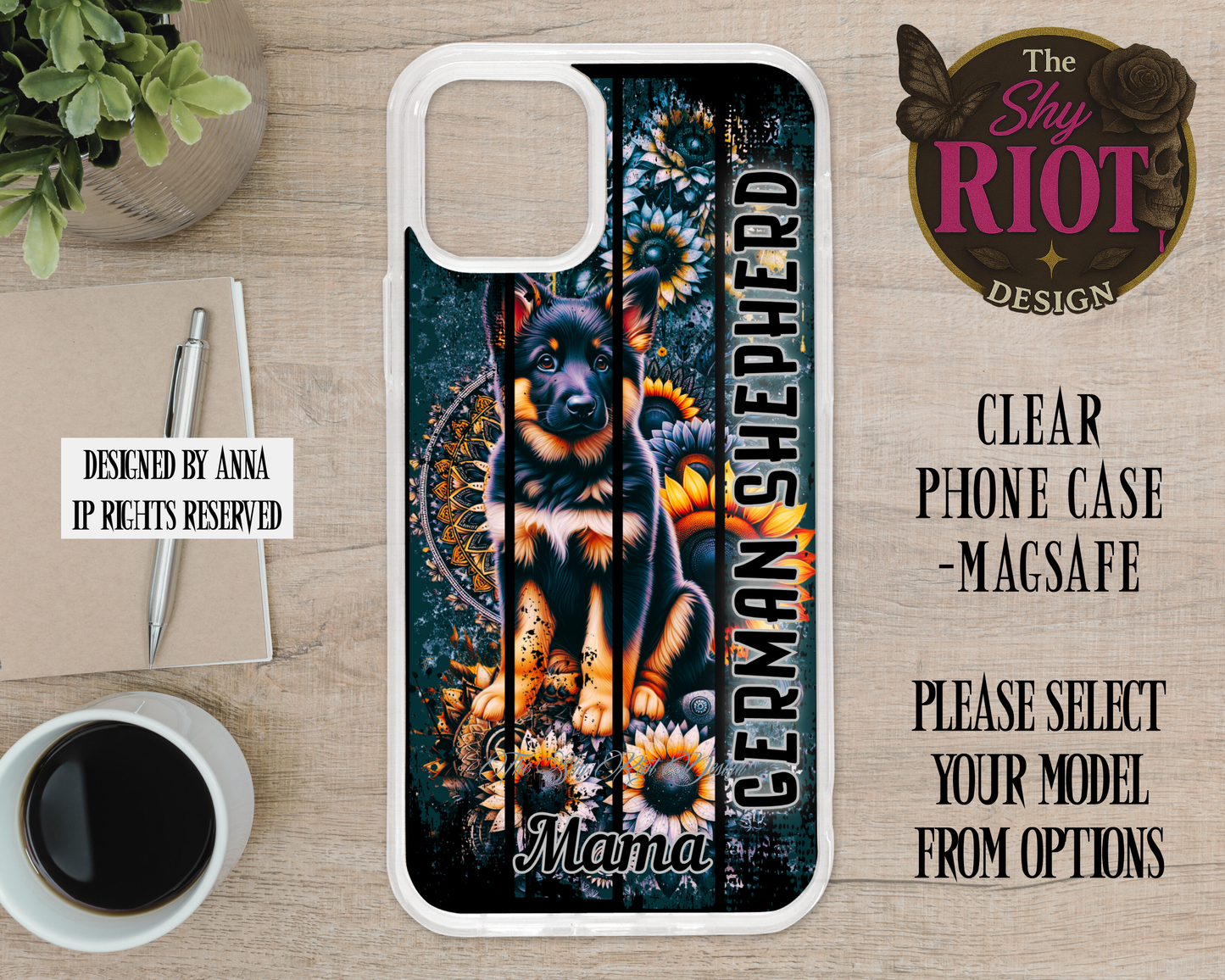 German Shepherd Mama - MagSafe Phone Case