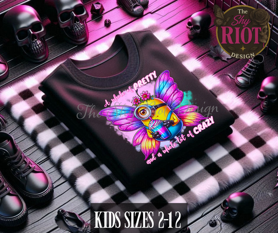 Sugar, Sass & a Side of Chaos -black