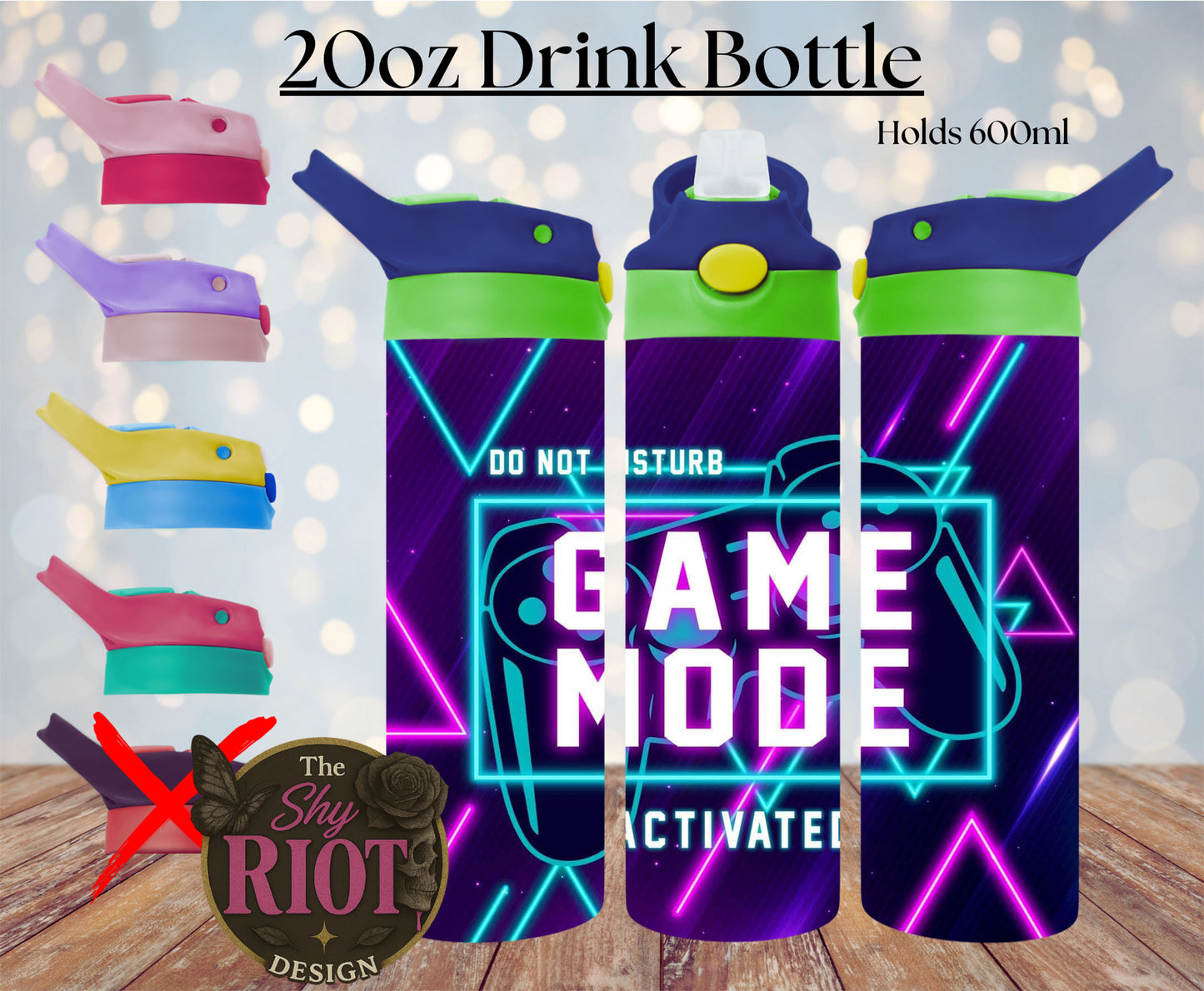 20oz Drink Bottle - Game Mode Activated