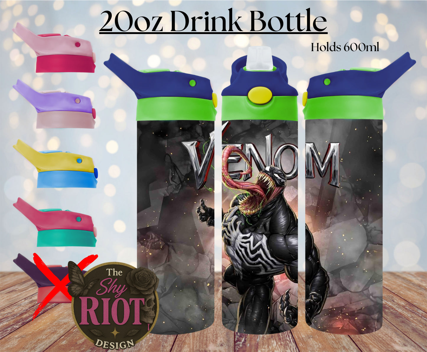 20oz Drink Bottle - Venom Vibes