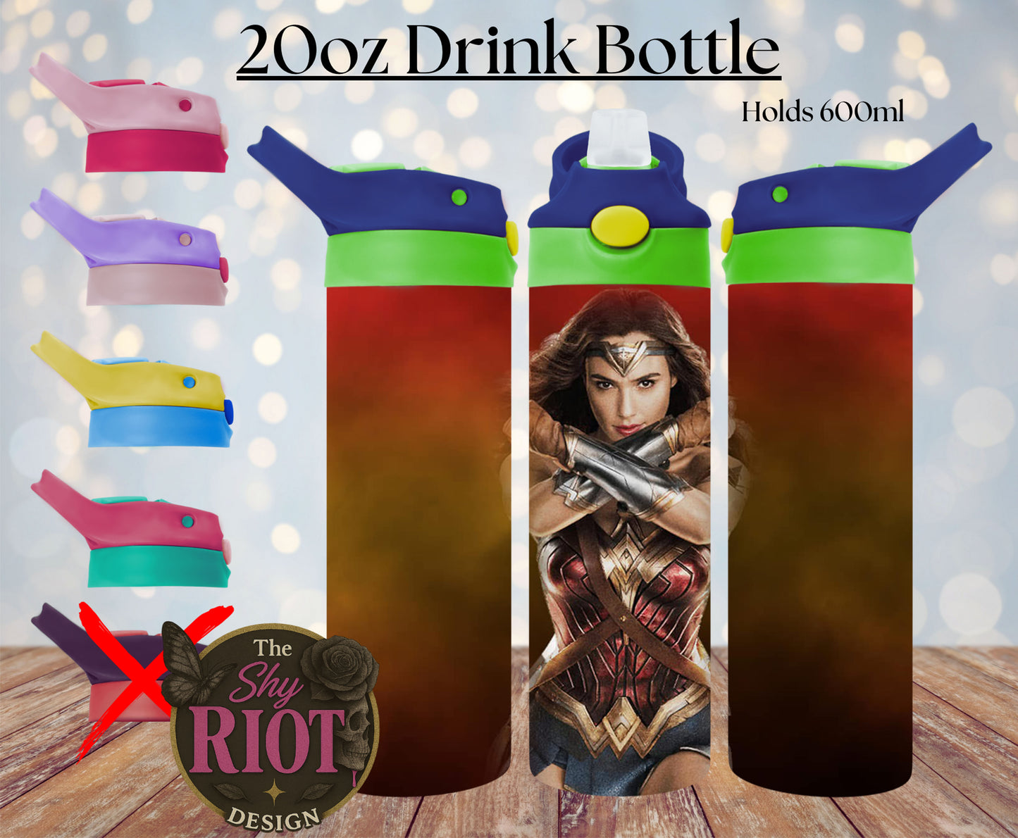 20oz Drink Bottle - Wonder Water