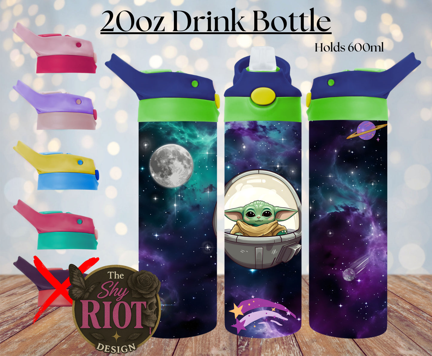 20oz Drink Bottle - Space Legand