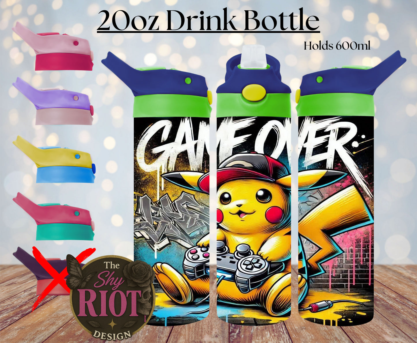 20oz Drink Bottle - Game Over?