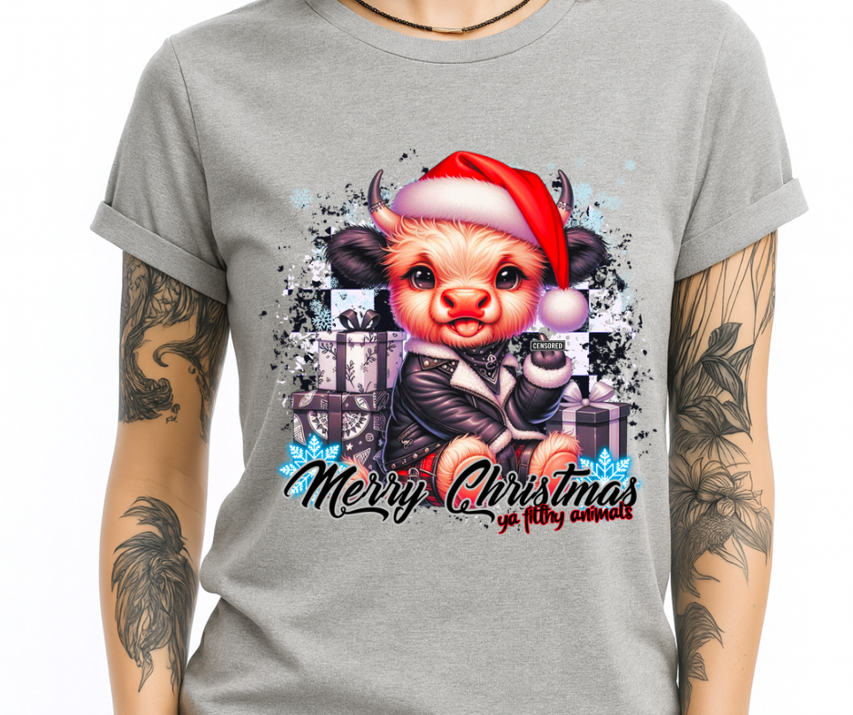 Merry Xmas Moo- ya filthy animals