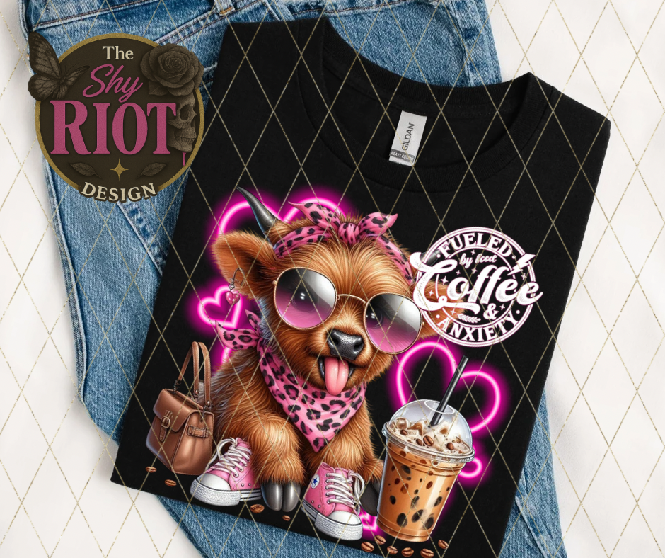 Fueled by Anxiety & Iced Coffee (Clearance)