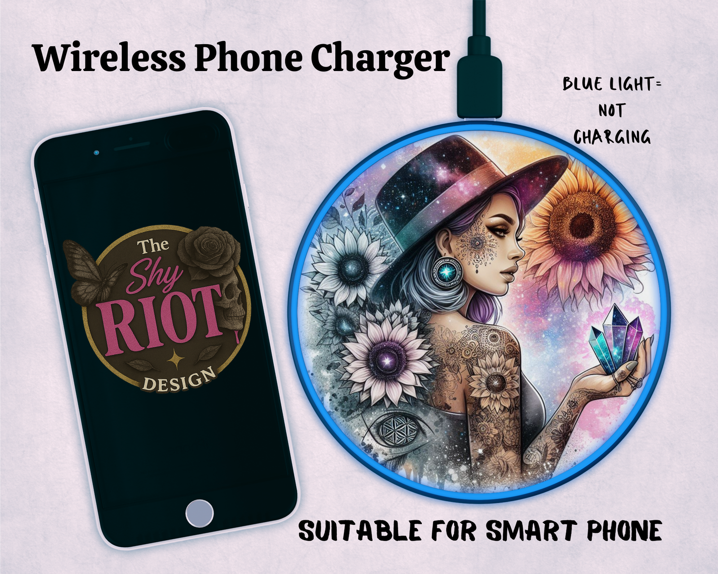 Wireless charger - Spellbound Glow