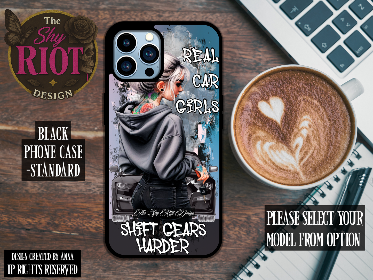 Real Car Girls - Standard Phone Case