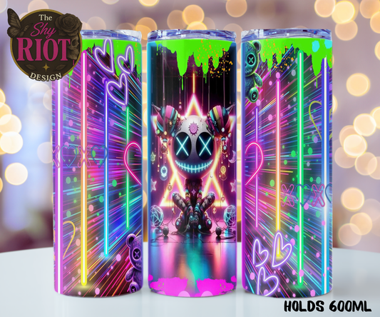 20oz Tumbler - Neon Nightmare