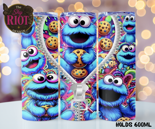20oz Tumbler - Cookie Carving
