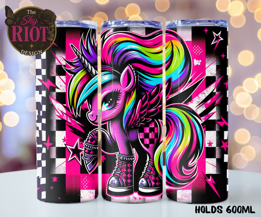 20oz Tumbler - Punk Pony Power