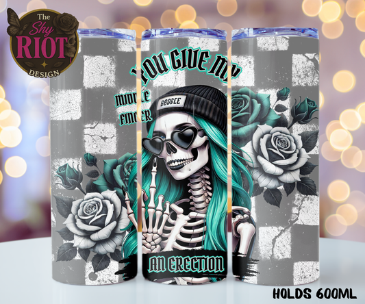 20oz Tumbler - Middle Finger Erection