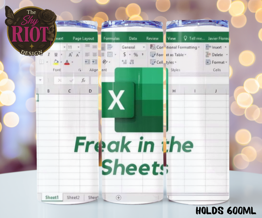 20oz Tumbler - Freak In The Sheets