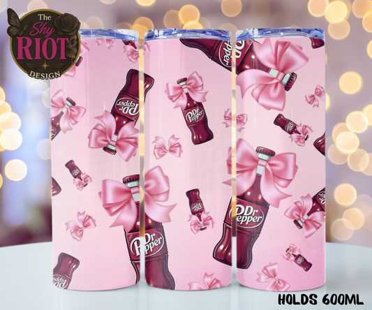 20oz Tumbler - Pretty in Pink…& Dr Pepper