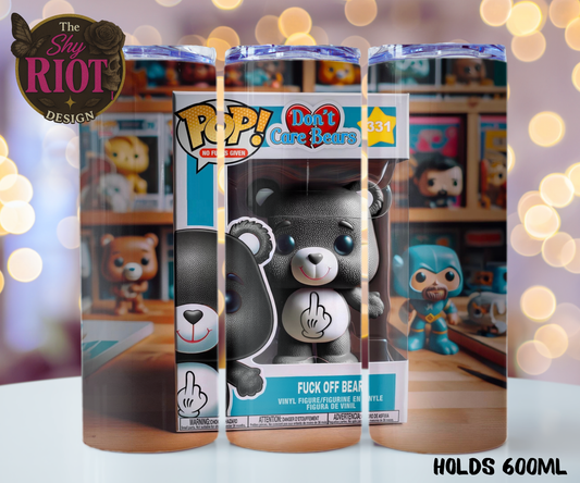 20oz Tumbler - Don’t Care Bear : F*ck Off