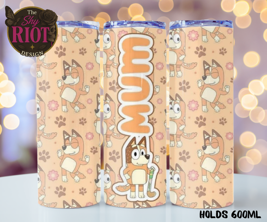 20oz Tumbler - Paw Some Mum