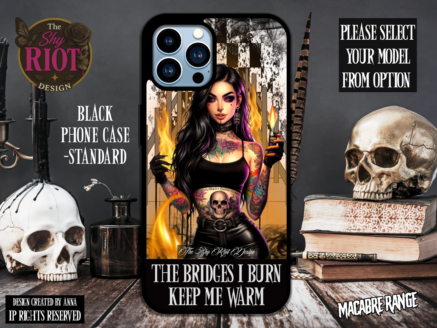 Burnt Bridges - Standard Phone Case