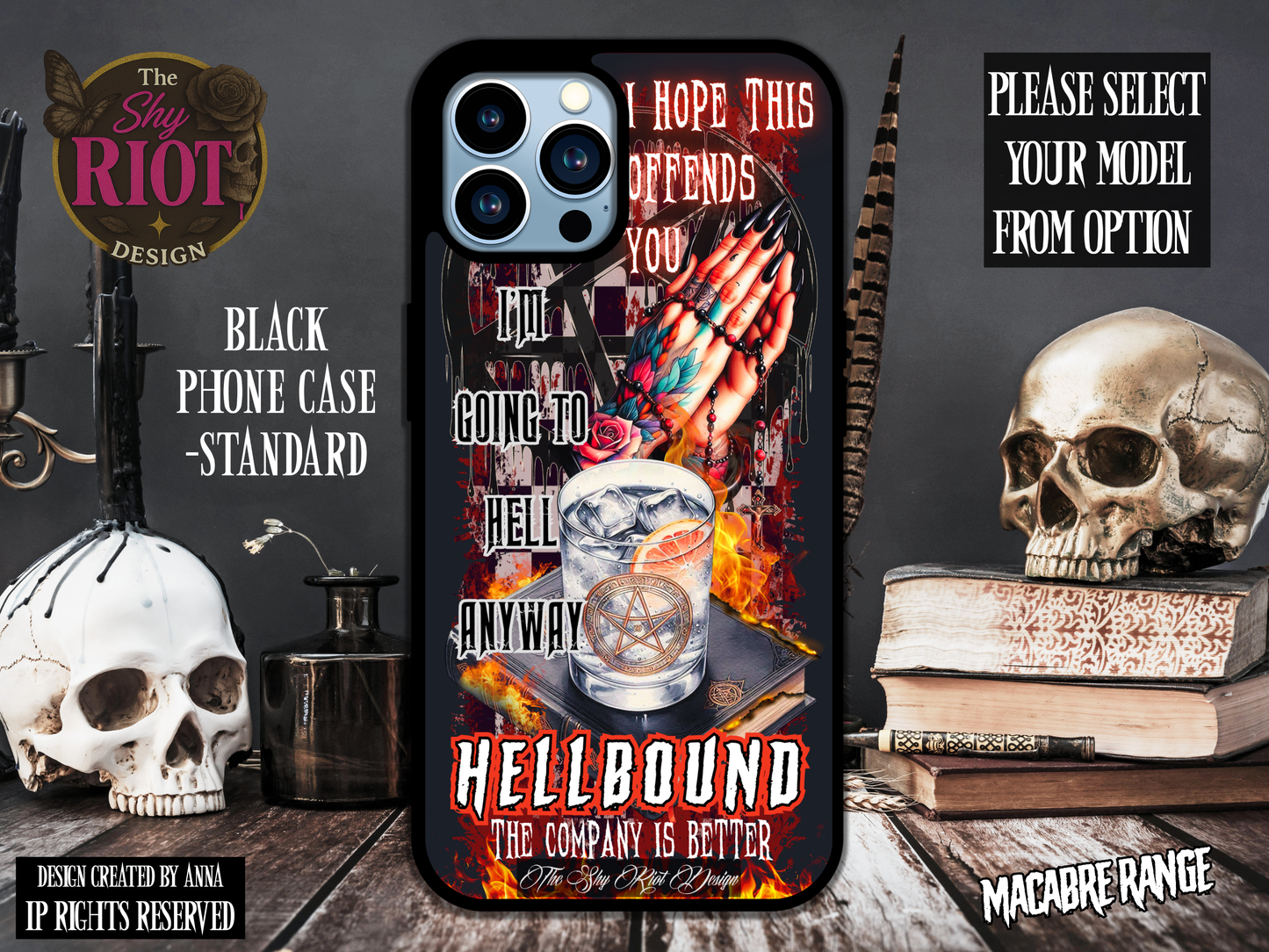 Hellbound - Standard Phone Case