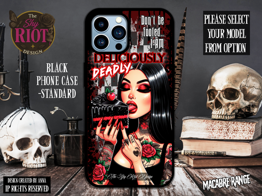Deliciously Deadly - Standard Phone Case