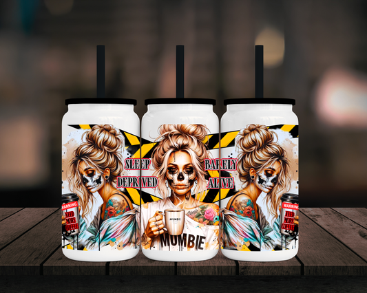 Mombie - 16oz Libbey Stainless Can