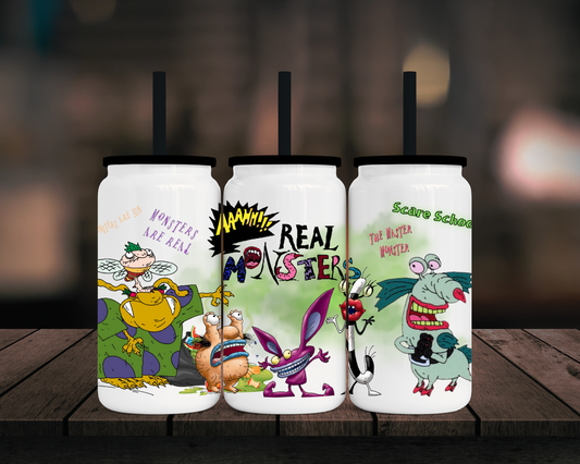 90’s Nostalgia - 16oz Libbey Stainless Can