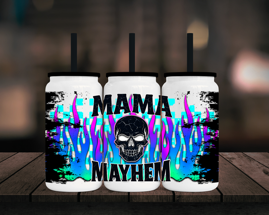 Mama Mayhem - 16oz Libbey Stainless Can