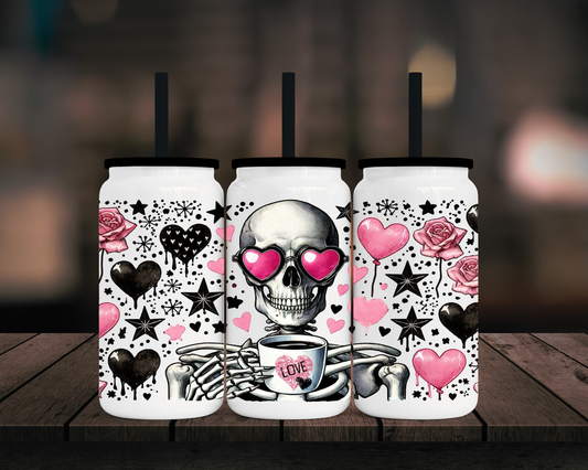 Punk Love - 16oz Libbey Stainless Can