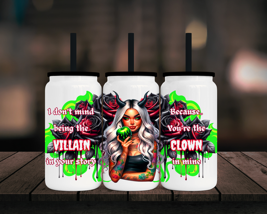 Villain - 16oz Libbey Stainless Can