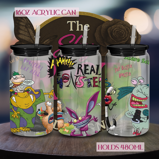 16oz - 90’s Cartoon Monsters