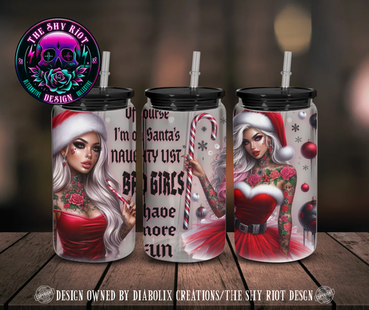 16oz - Santa’s Naughty List