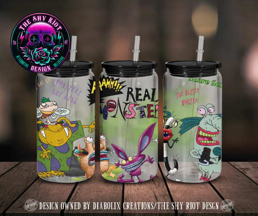 16oz - 90’s Cartoon Monsters