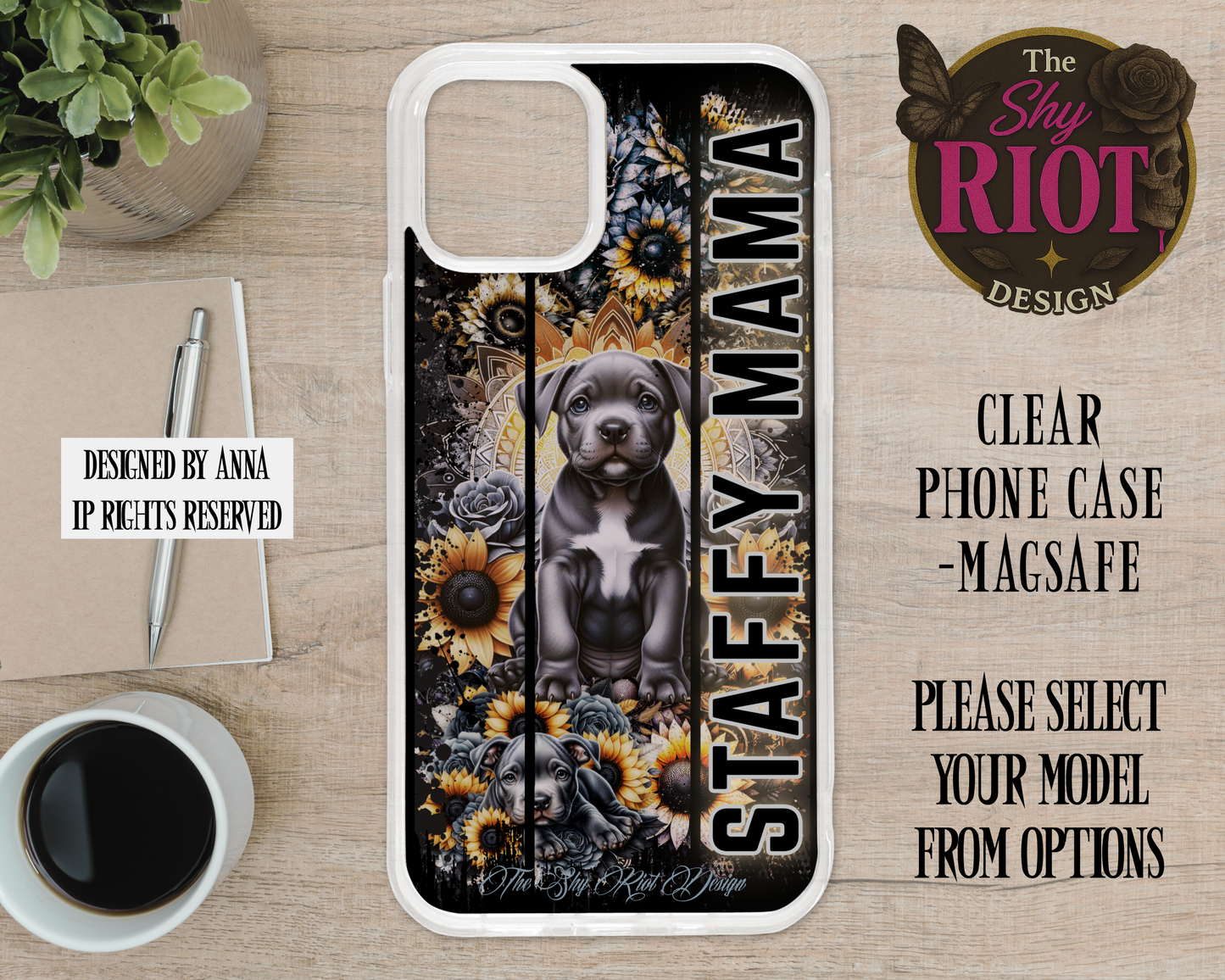 Staffy Mama - MagSafe Phone Case