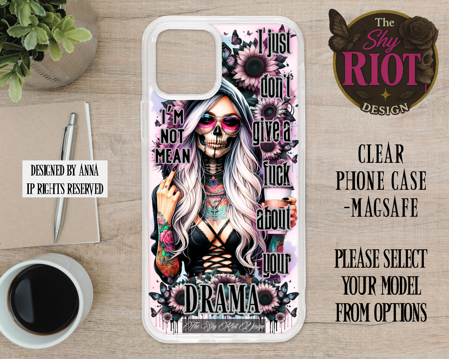 I’m Not Mean - MagSafe Phone Case