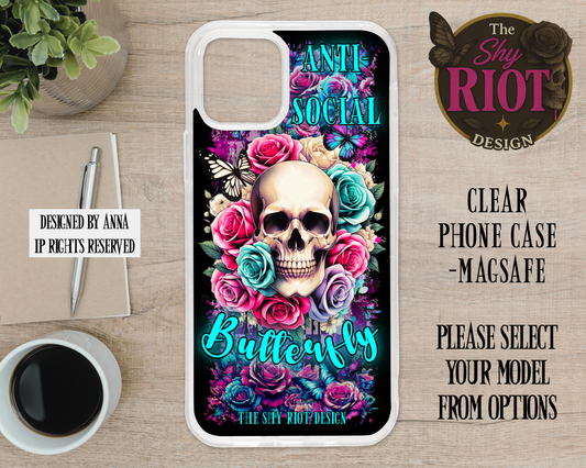 Anti-Social Butterfly - MagSafe Phone Case