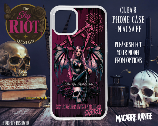 Demons Play Rough - MagSafe Phone Case