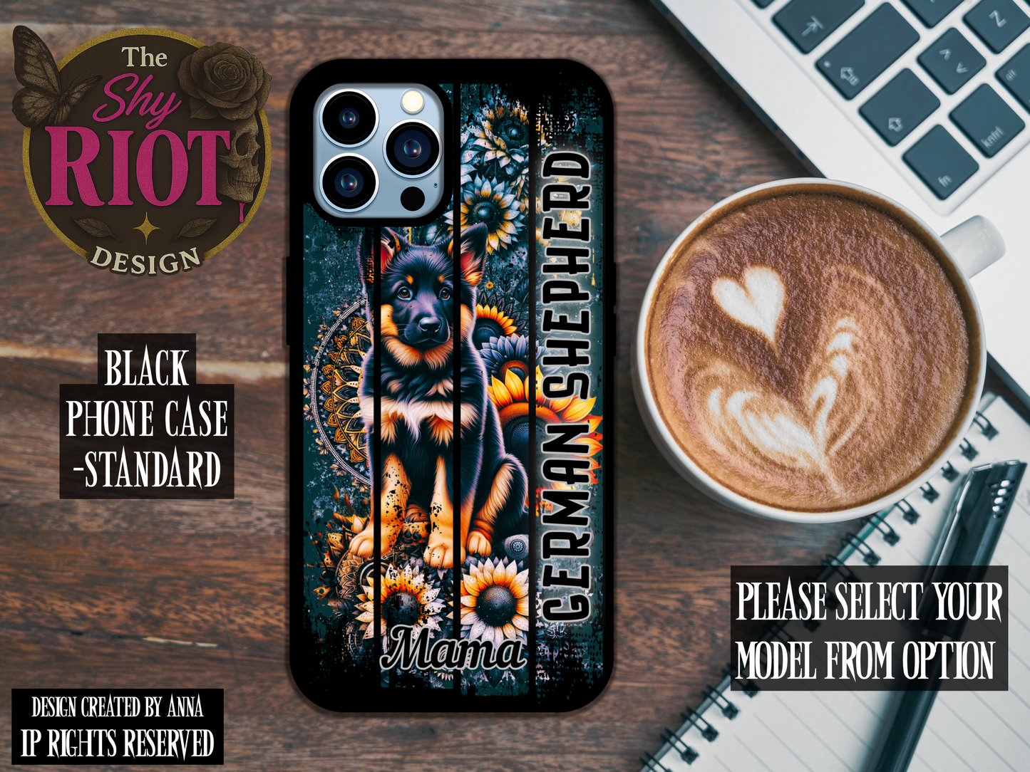 German Shepherd Mama - Standard Phone Case