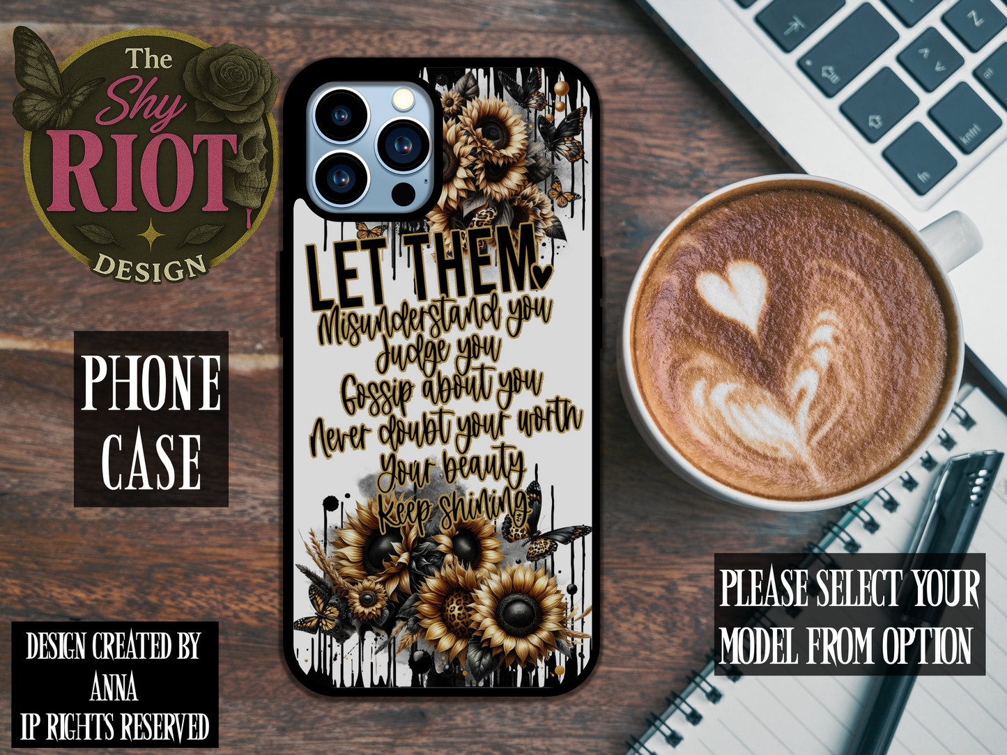 Let Them - Phone Case