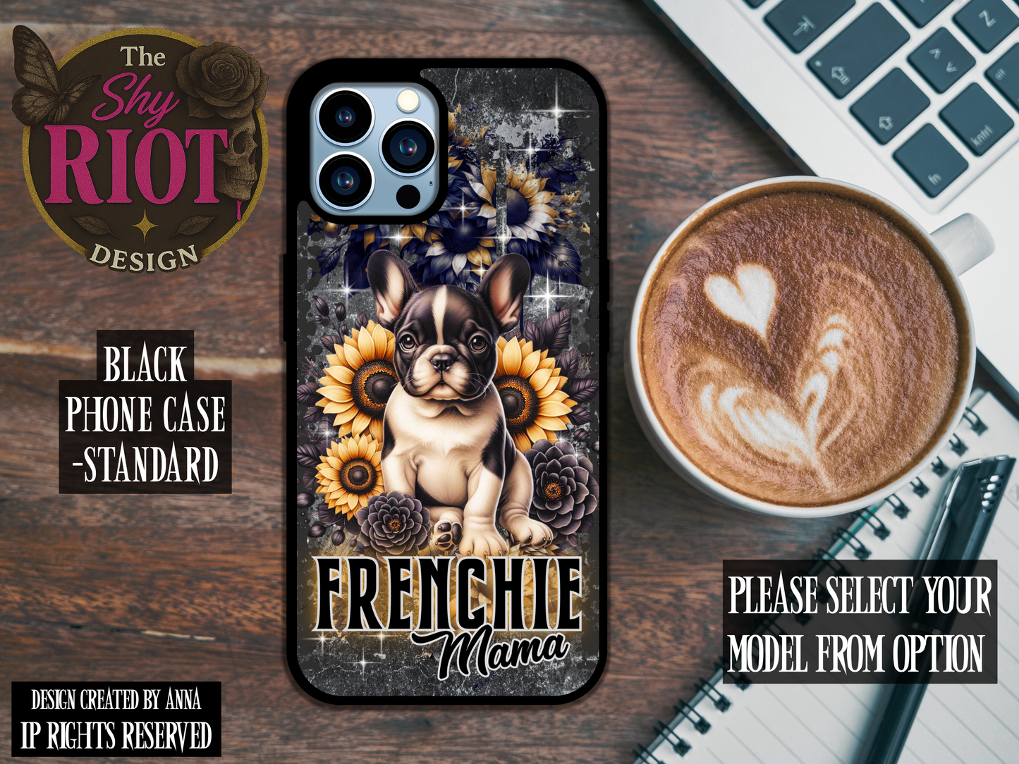 Frenchie Mama - Standard Phone Case