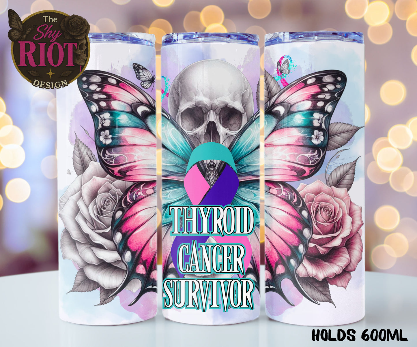 20oz Tumbler - Thyroid Cancer Survivor