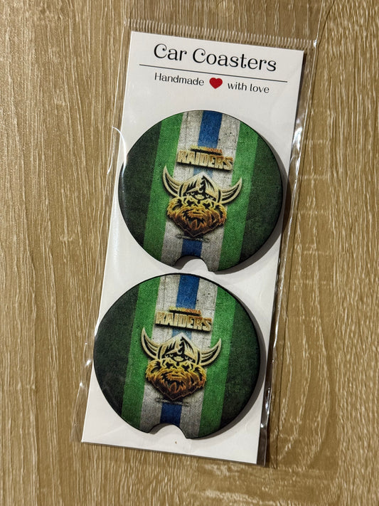 Raiders - Car Coasters