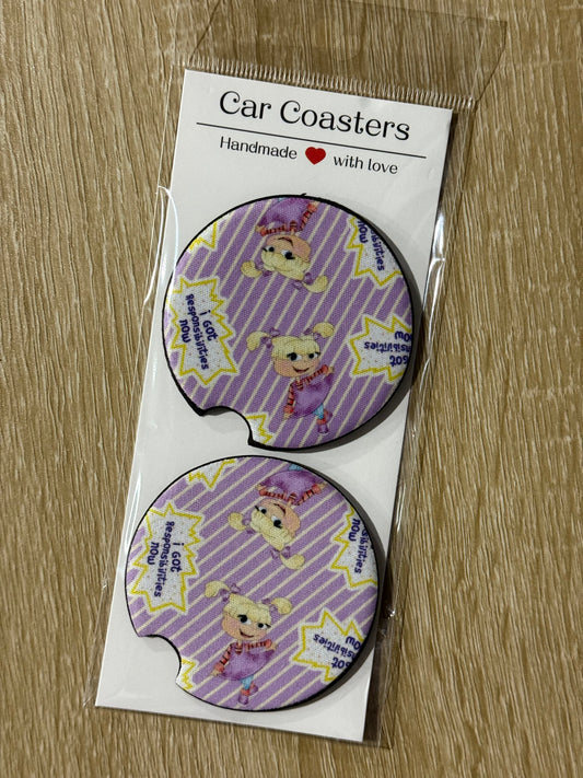 Angelica (R’Rats) - Car Coasters