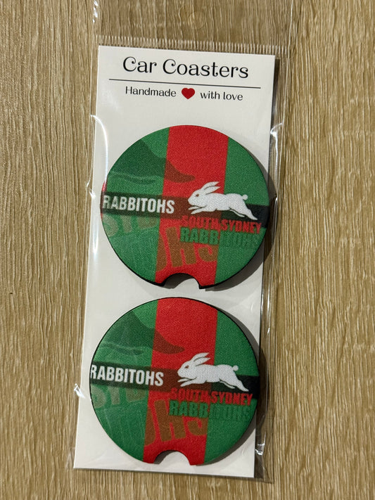 Rabbitohs - Car Coasters