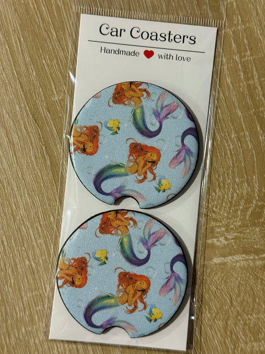 Mermaid - Car Coasters