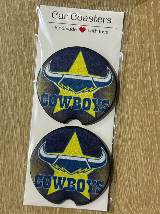 Cowboys - Car Coasters