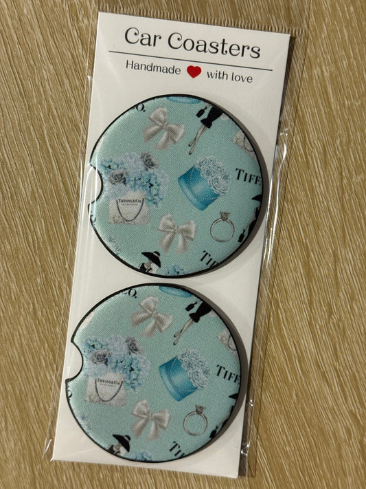 Breakfast at Tiffany’s - Car Coasters