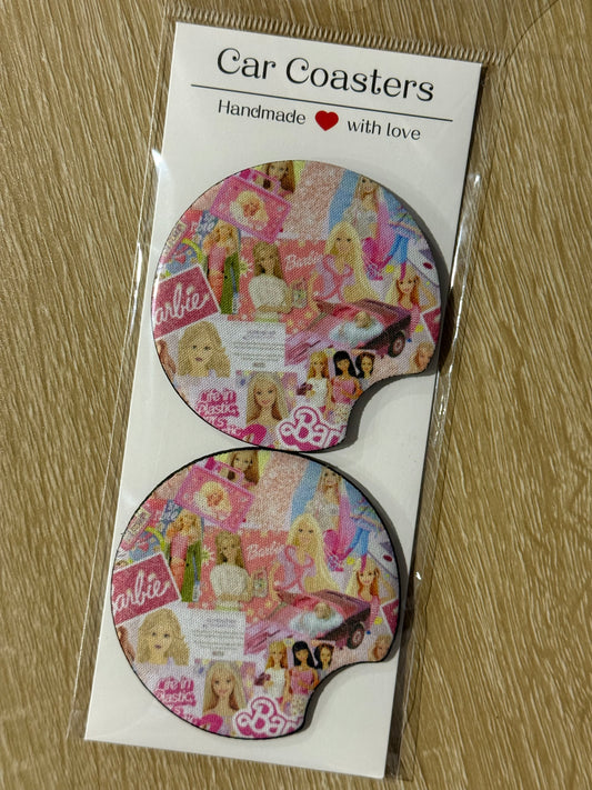 Barbie Girl - Car Coasters