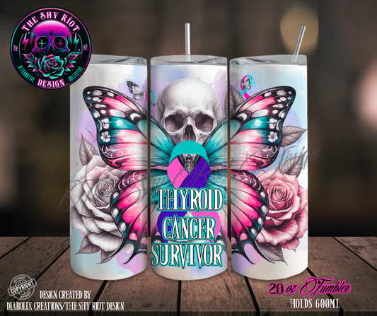 20oz Tumbler - Thyroid Cancer Survivor